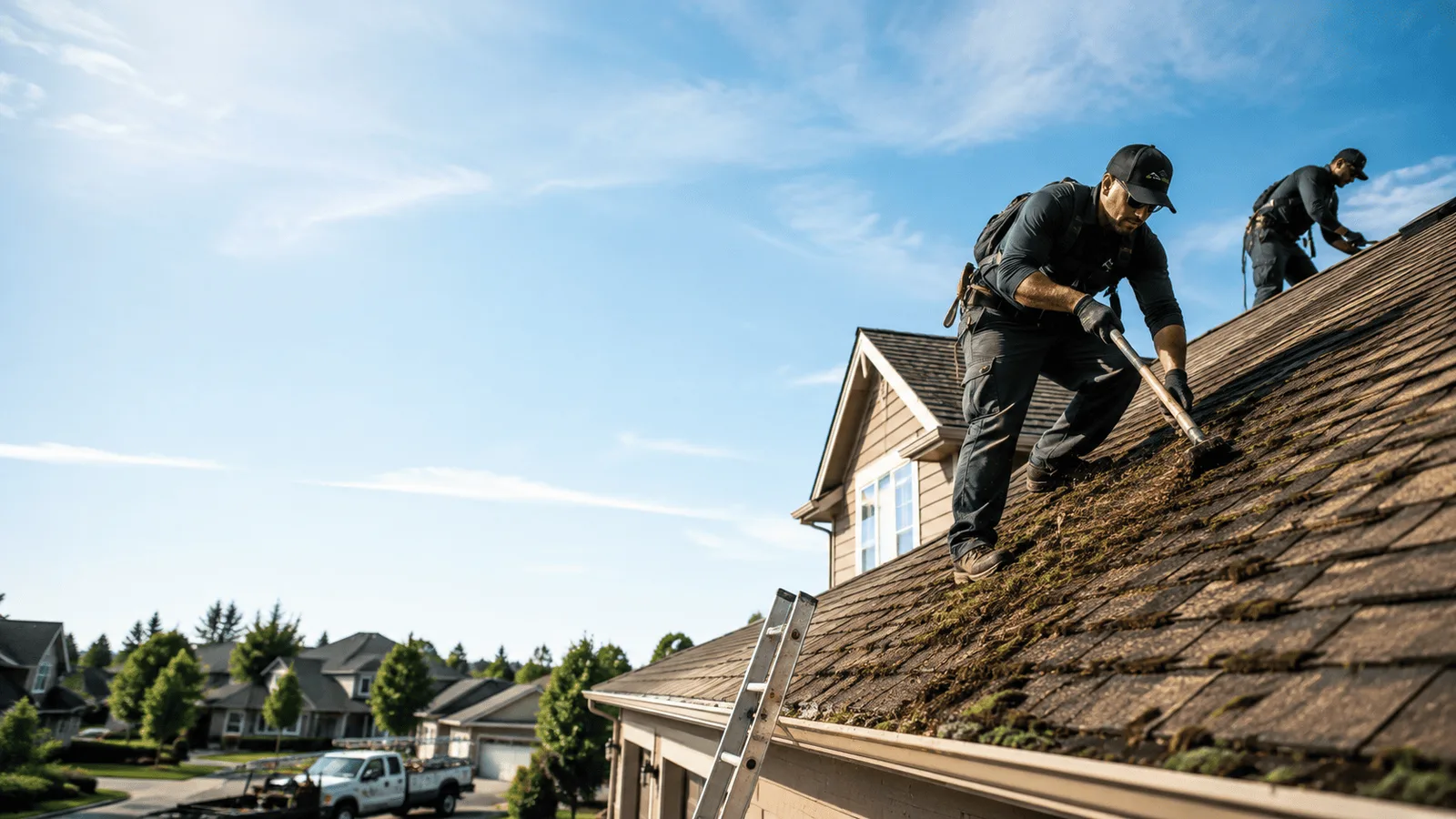 Roof Moss Removal in Buffalo Gap, TX near me